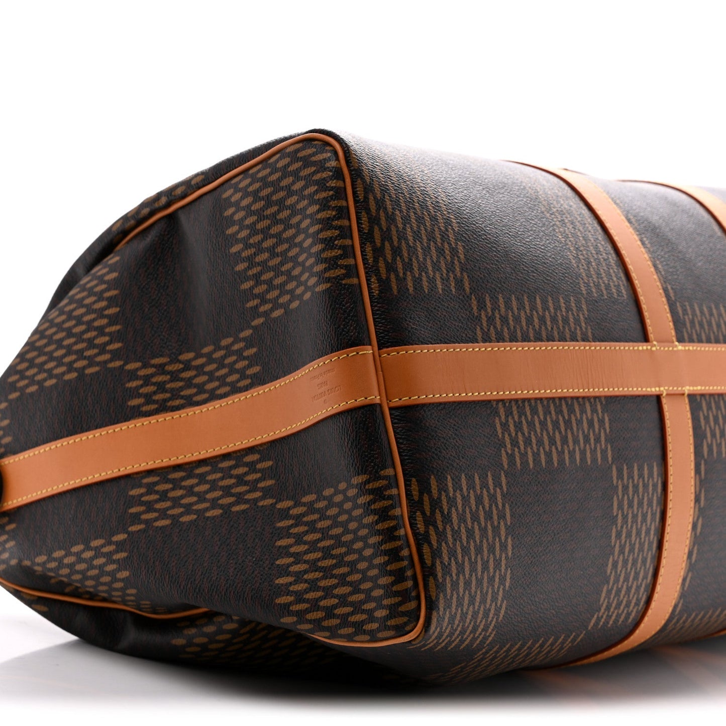 X NIGO Giant Damier Ebene Monogram Keepall Bandouliere 50