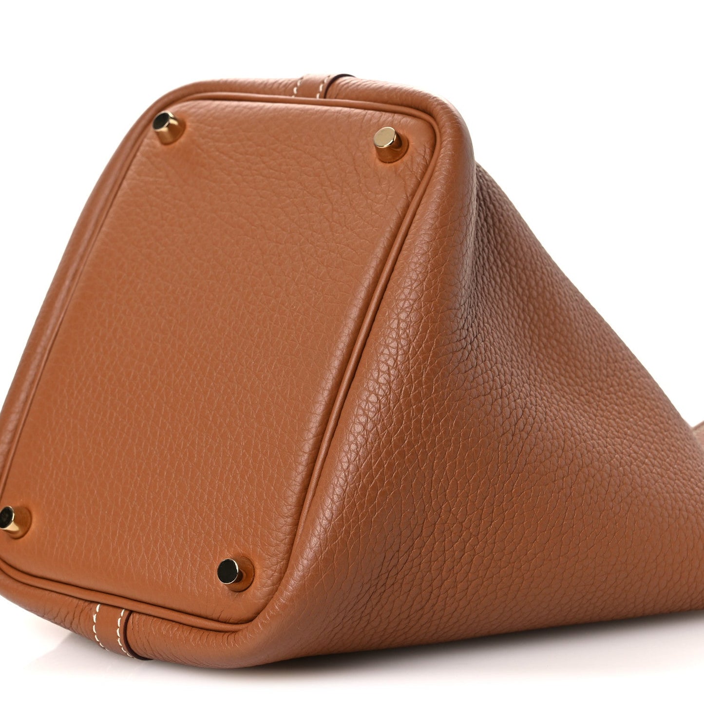 Taurillon Clemence Picotin Lock 18 PM Gold