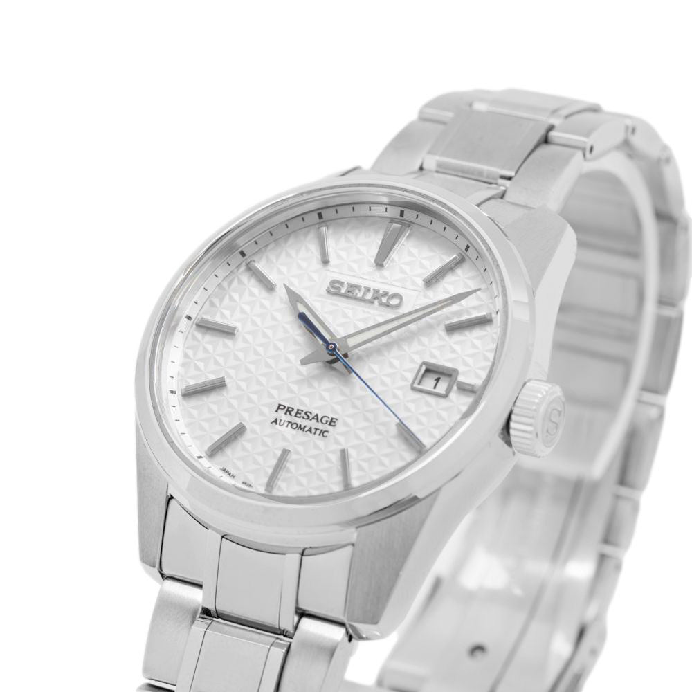 Seiko Men's SPB165J1 Presage White Dial Watch