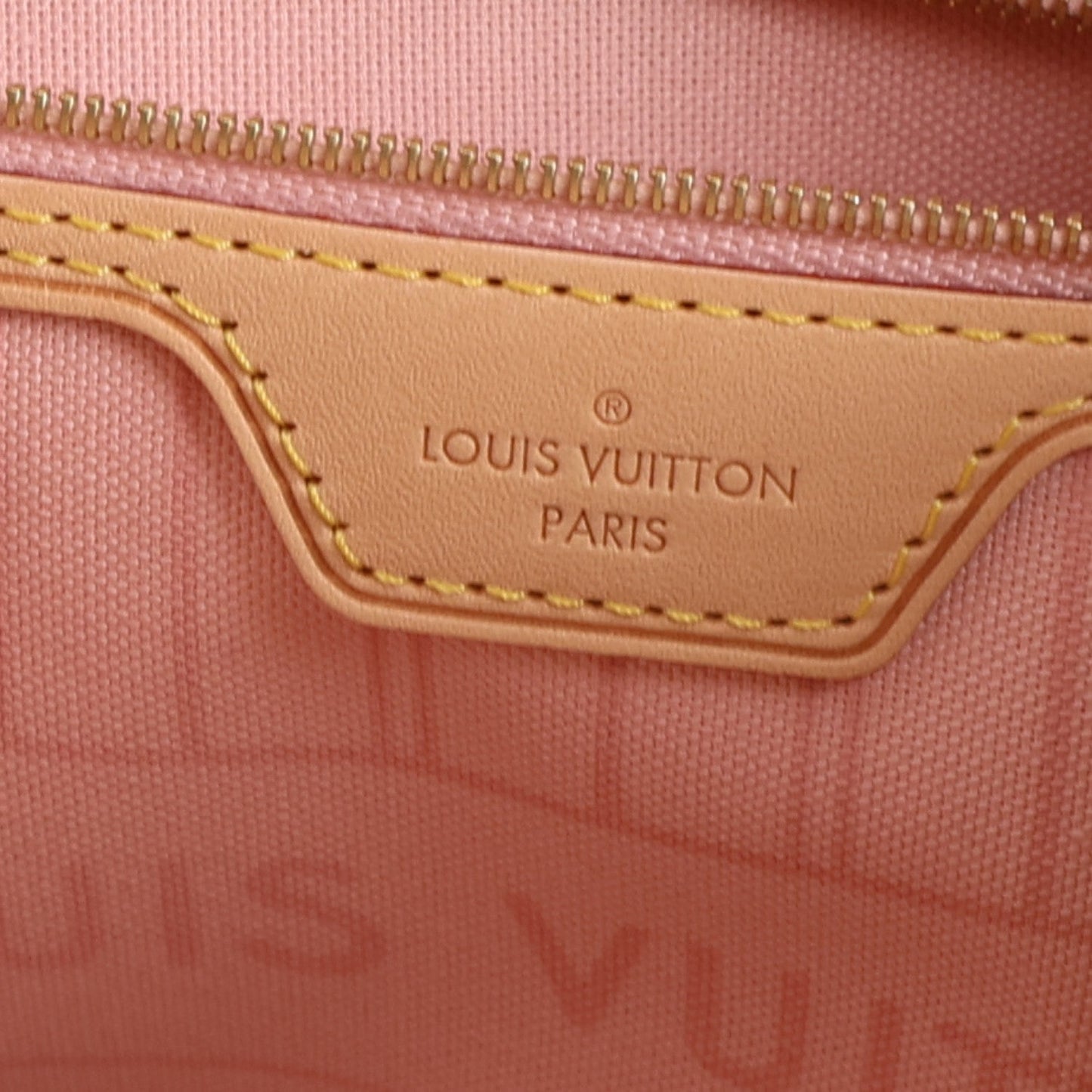 Damier Azur Neo Neverfull MM Rose Ballerine