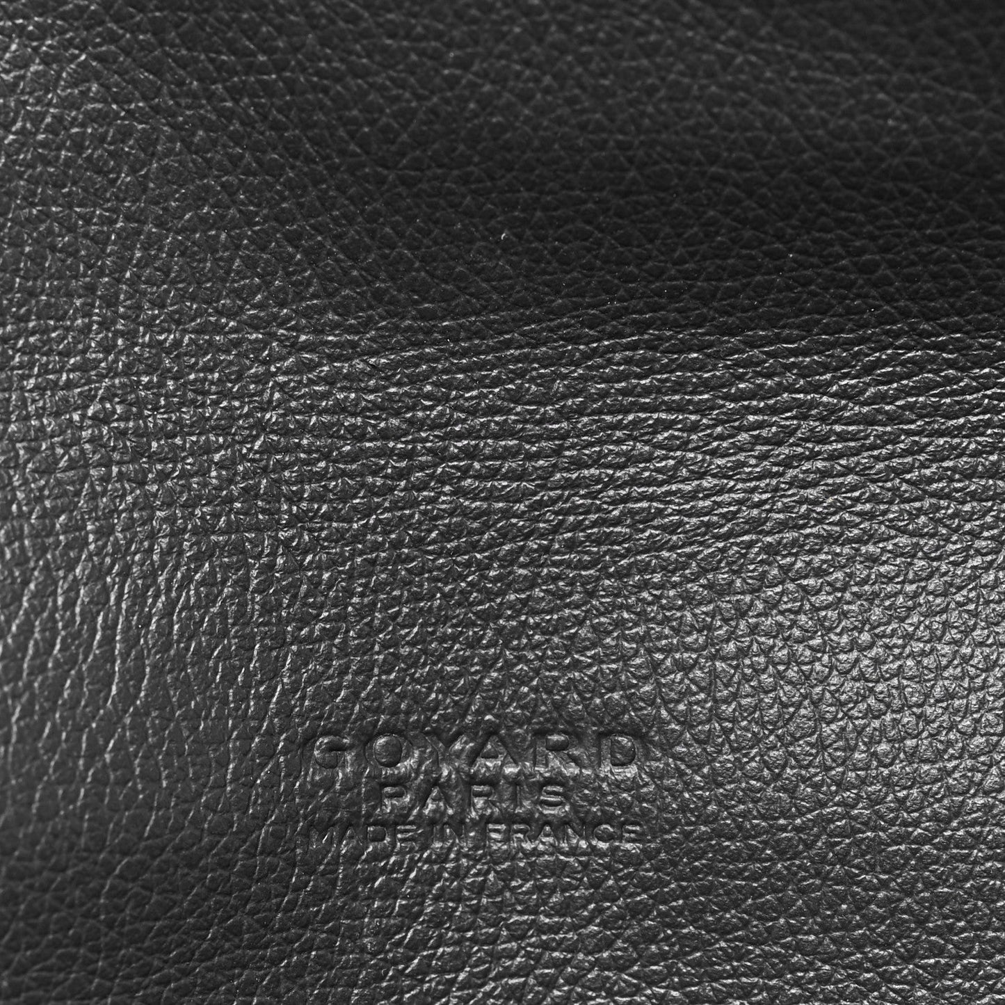 Goyardine Calfskin Chypre Wallet Pouch Navy