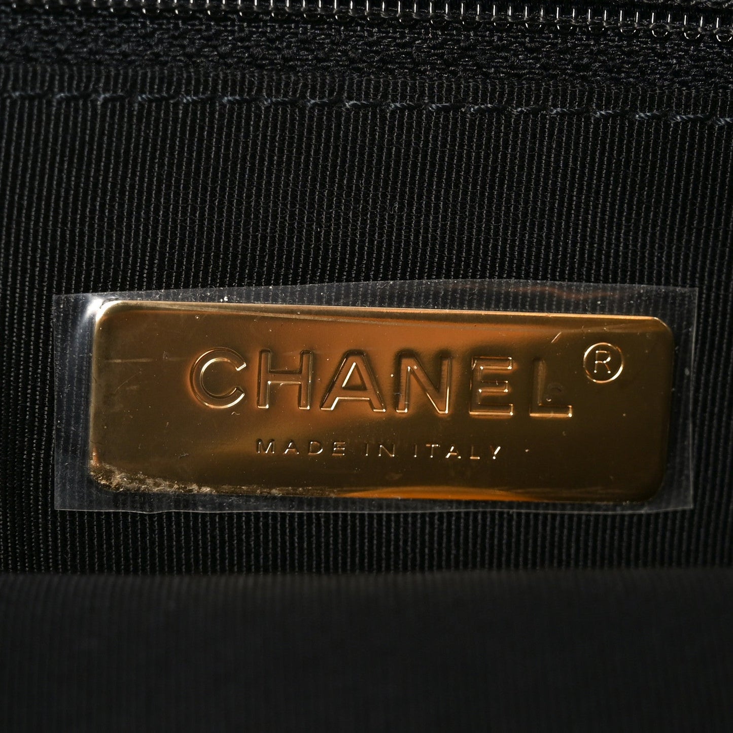 Tweed Quilted Maxi Chanel 19 Flap Black Ecru White