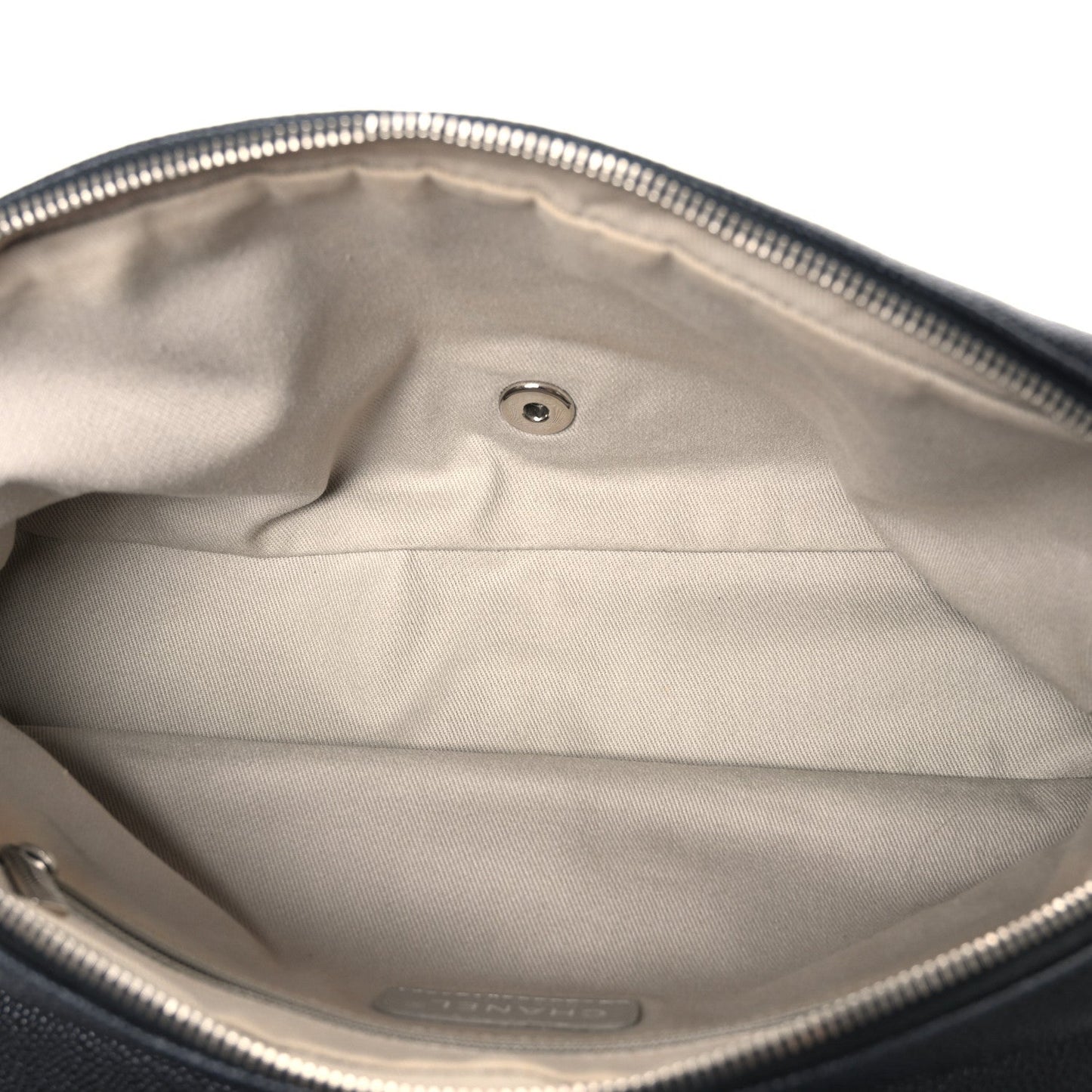Caviar Quilted Jumbo Easy Flap Black