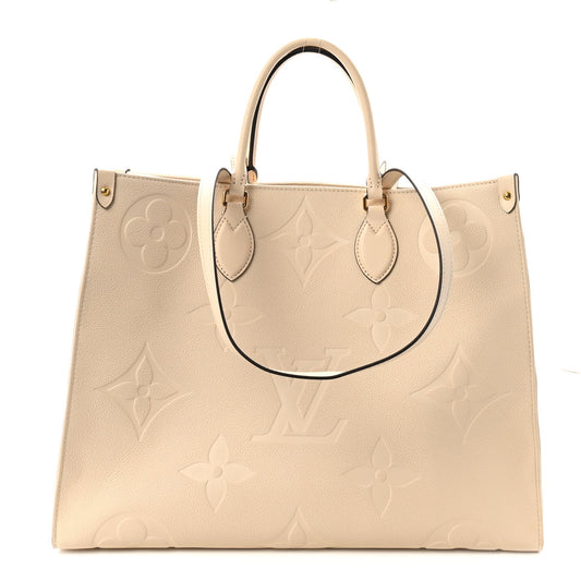 Empreinte Monogram Giant Onthego GM Creme