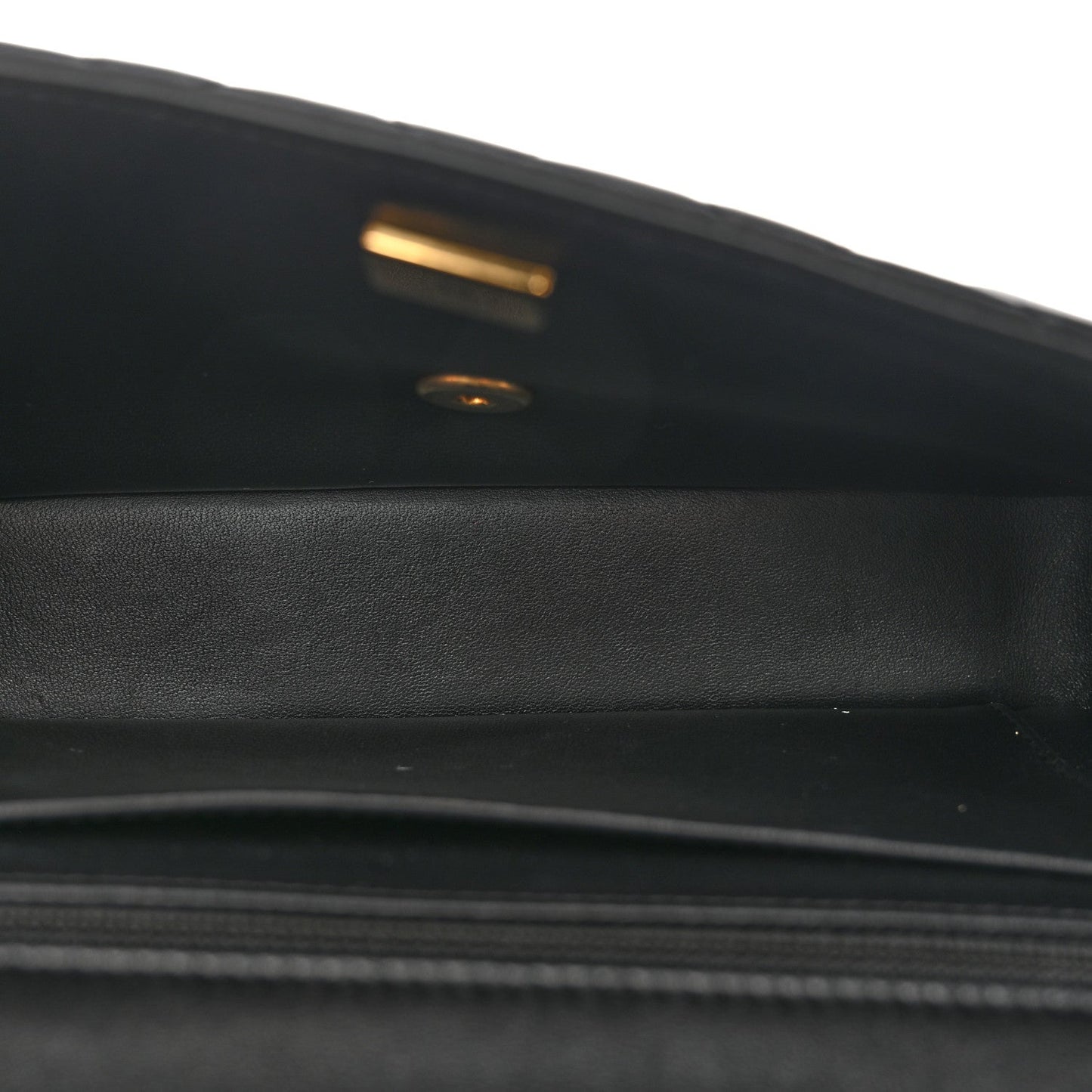 Lambskin Quilted Small Strass On Top Flap Bag Black