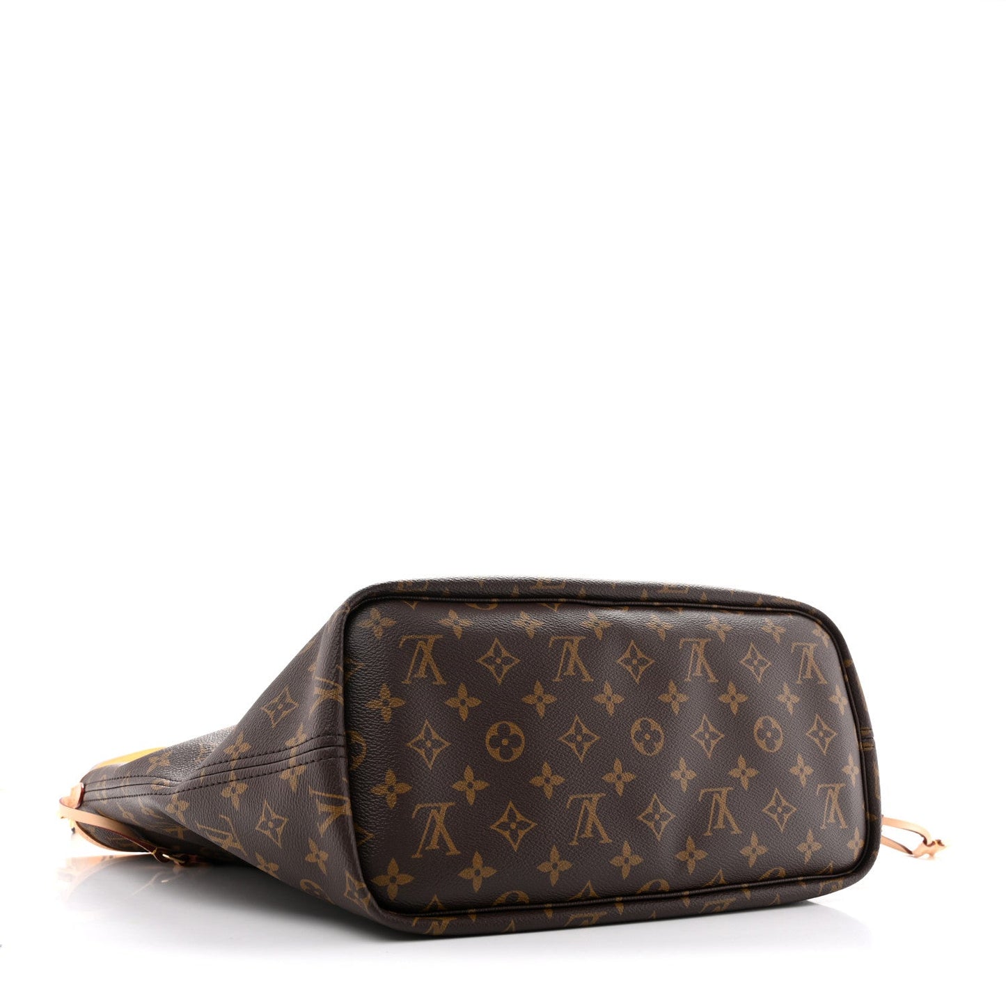 Monogram Inside Out Neverfull Bandouliere MM Jaune Safran