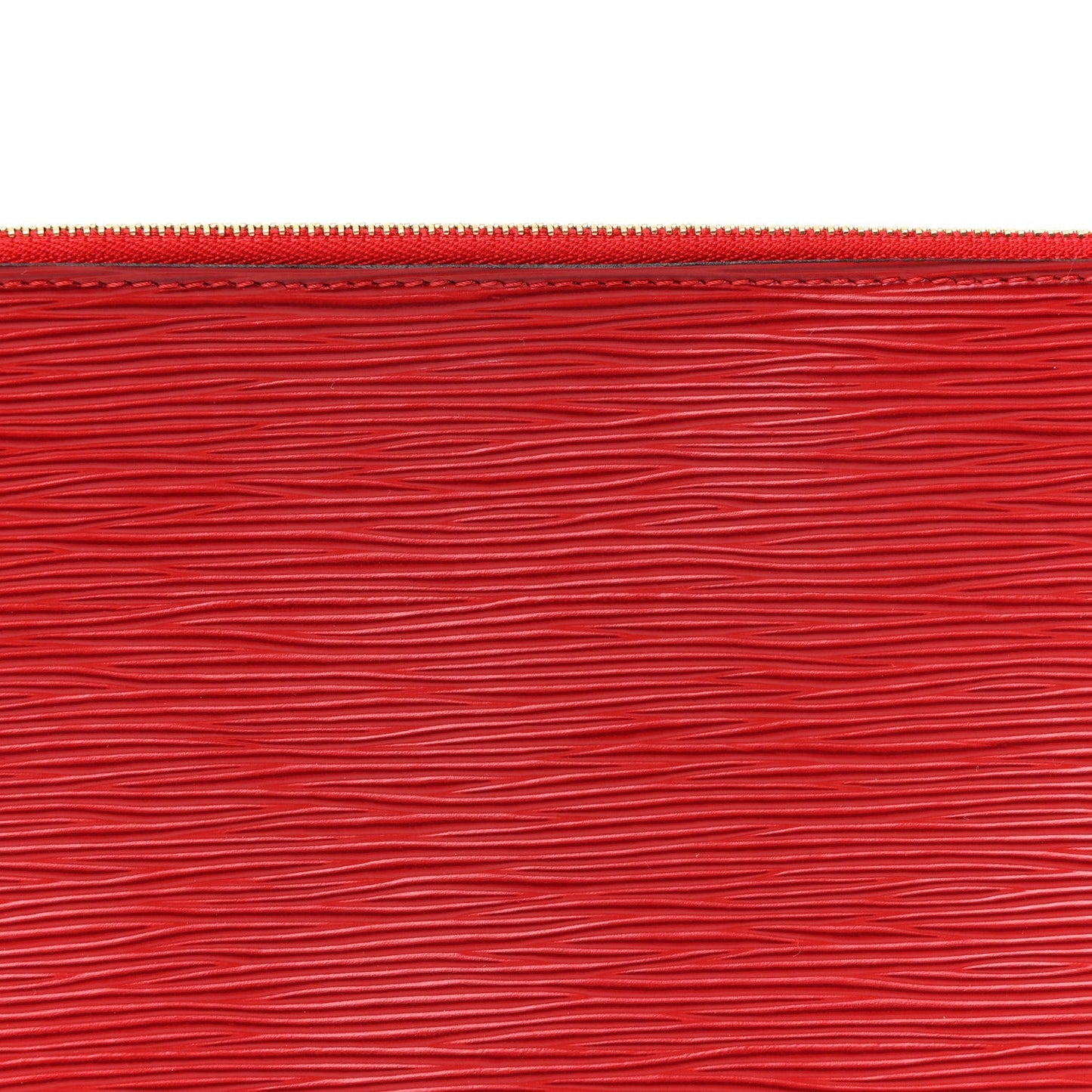 Epi Pochette Accessories 24 Castillan Red