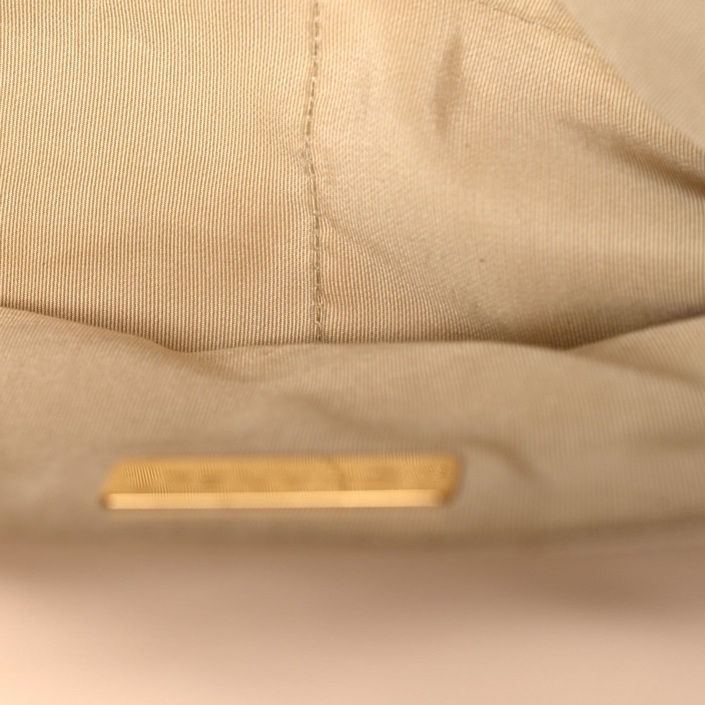 Lambskin Quilted Medium Chanel 19 Flap Beige