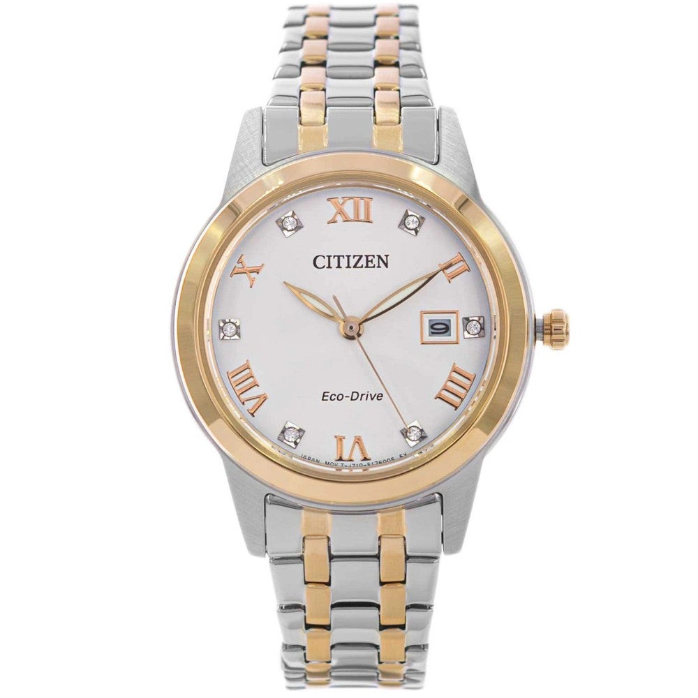 Citizen FE1246-85A Silhouette Crystal Eco-Drive Woman's Watch