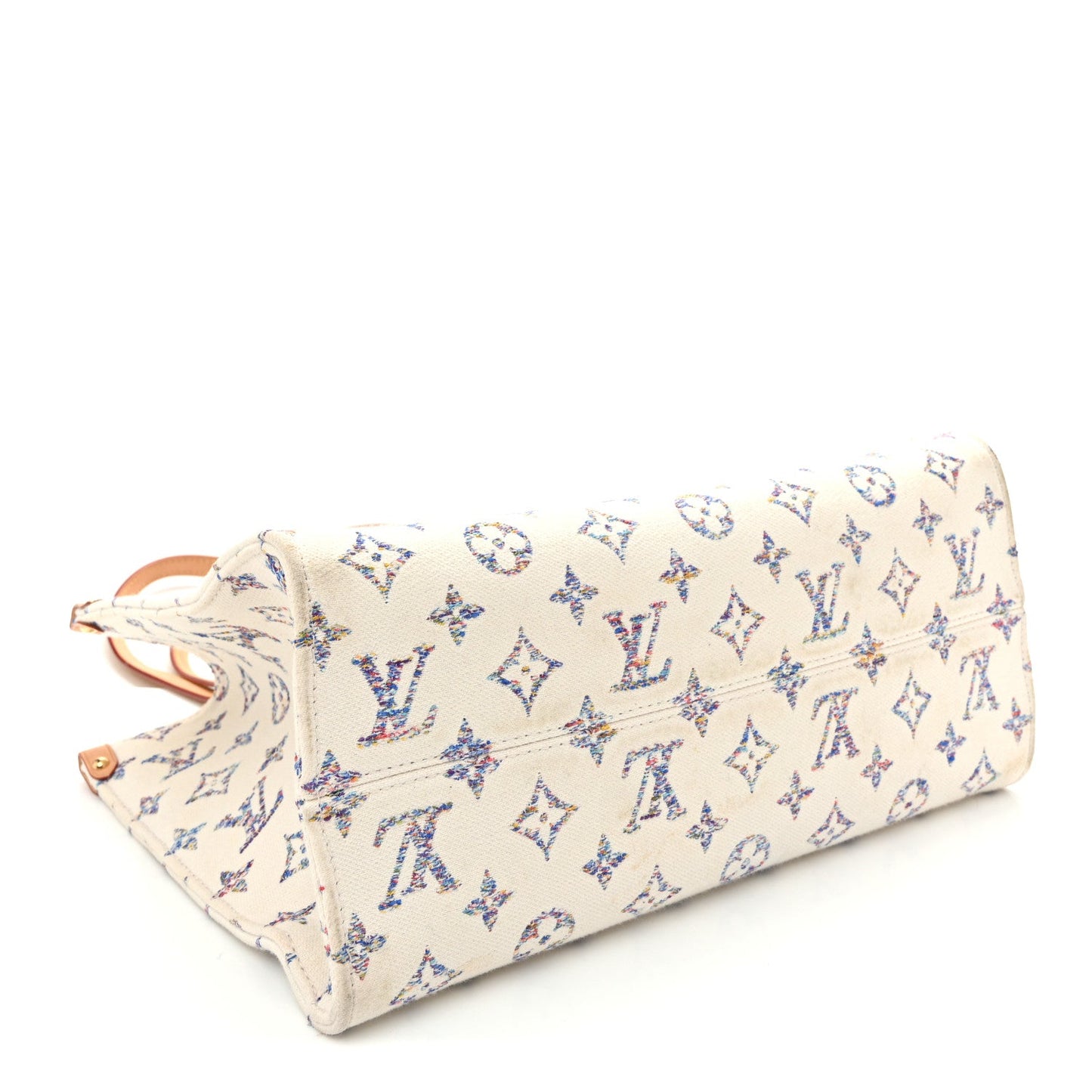 Monogram Jacquard Nautical Onthego MM Multicolor Beige