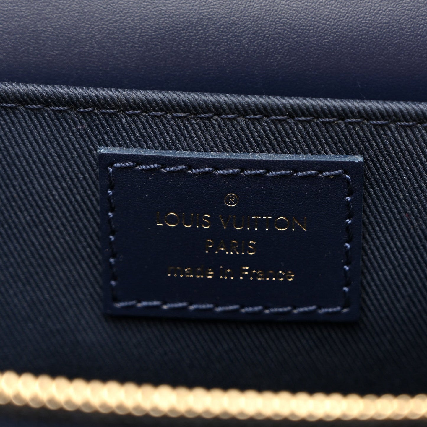 Monoglam Pochette Metis East West Blue