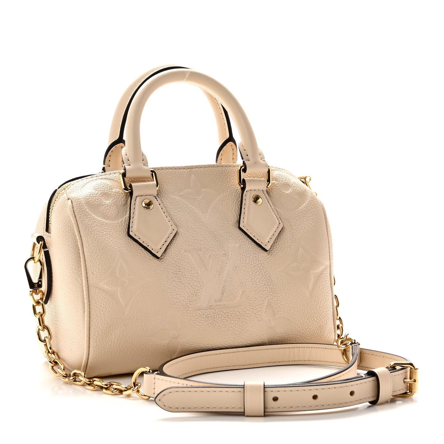Empreinte Monogram Giant Speedy Bandouliere 20 Creme
