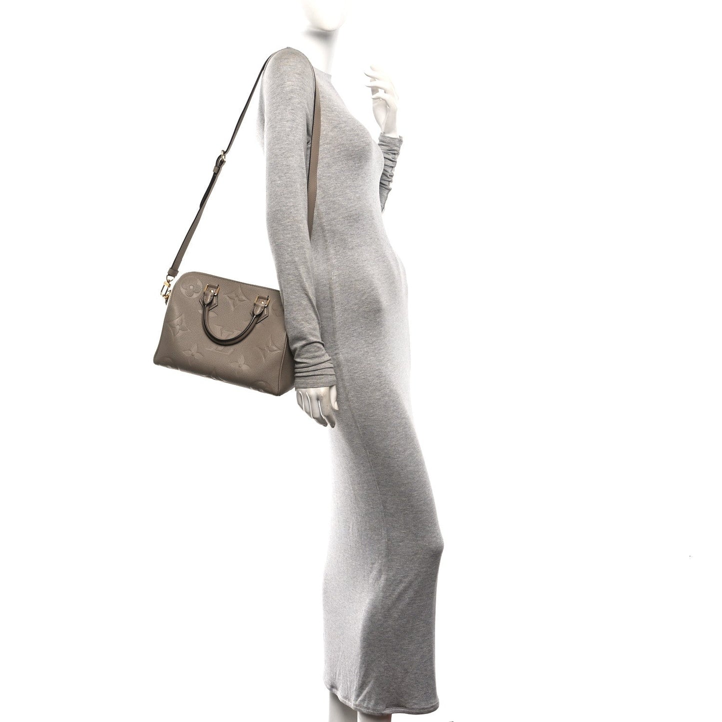 Empreinte Monogram Giant Speedy Bandouliere 25 Tourterelle