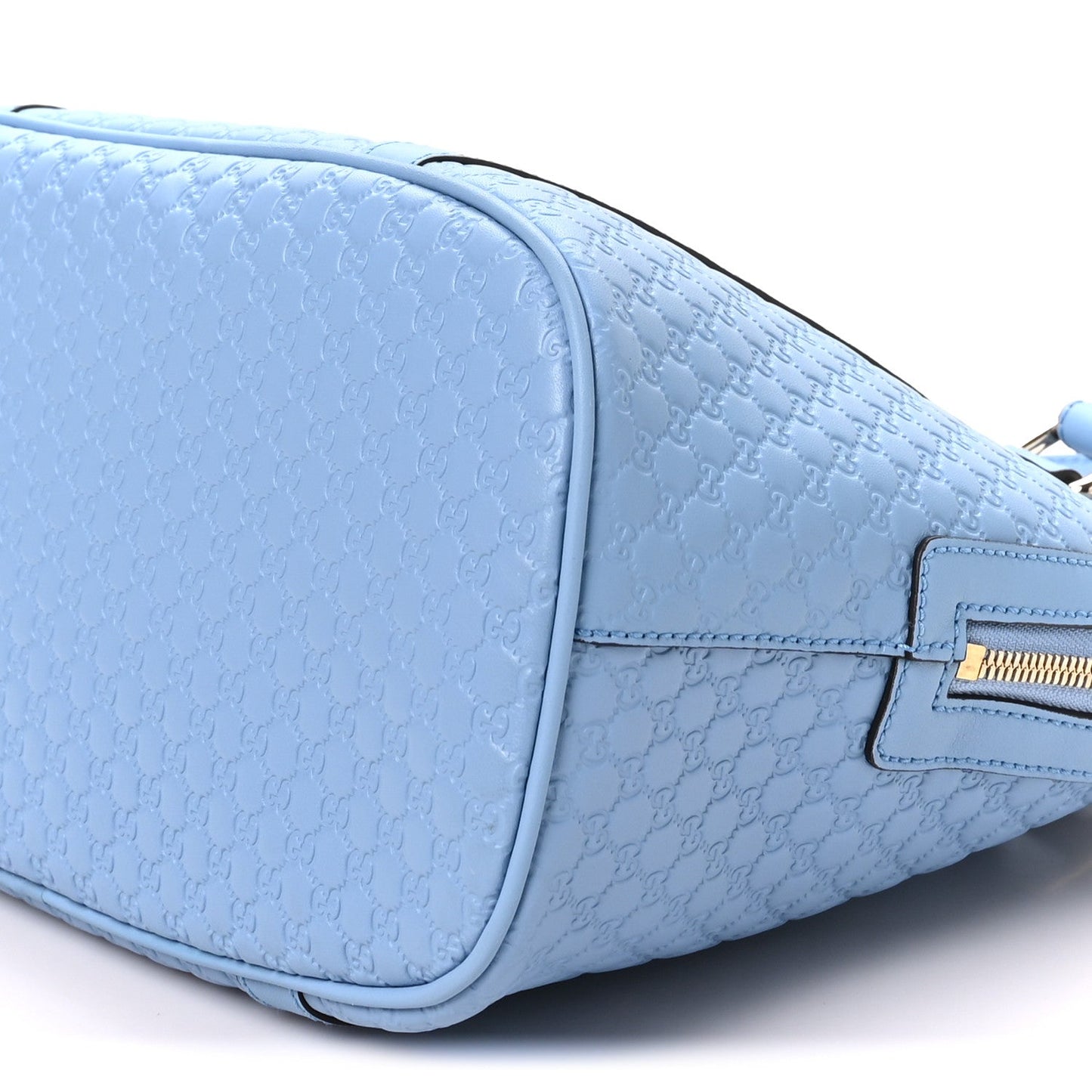 Microguccissima Medium Dome Bag Mineral Blue