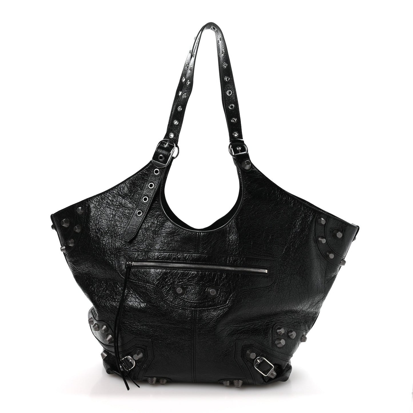 Agneau Arena Large Le Cagole Carry All Bag Black