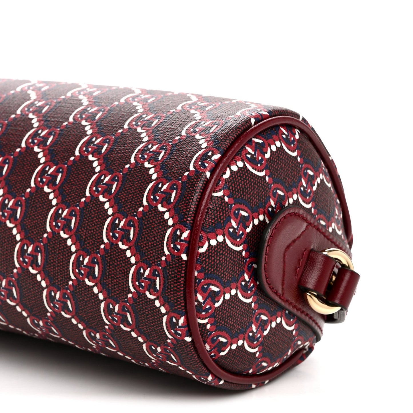 GG Shadow Monogram Ophidia Crossbody Bag Rosso Ancora Red