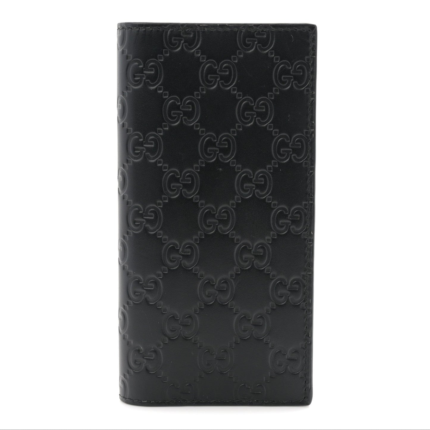 Guccissima Long Wallet Black