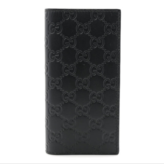 Guccissima Long Wallet Black