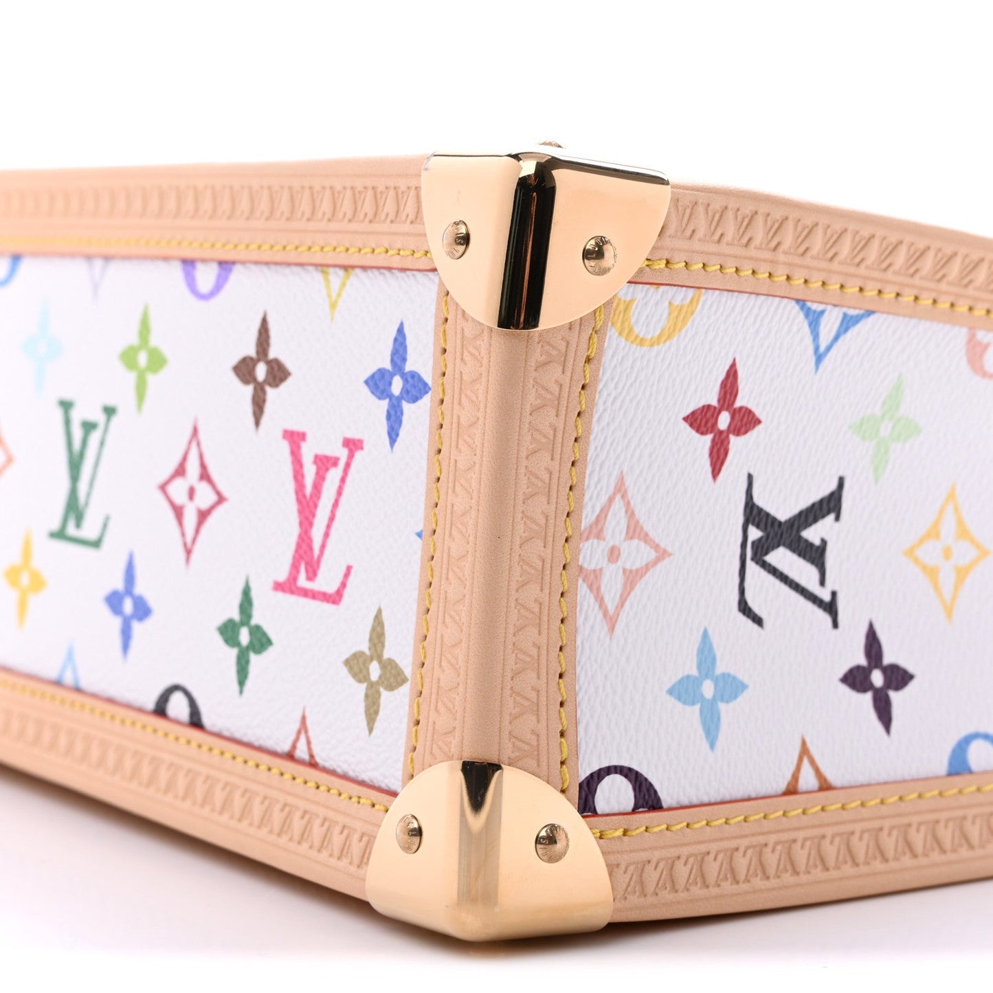LV X TM Monogram Multicolor Onthego PM White