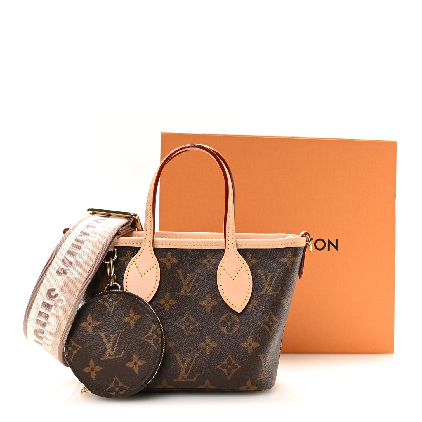 Monogram Neverfull BB Beige