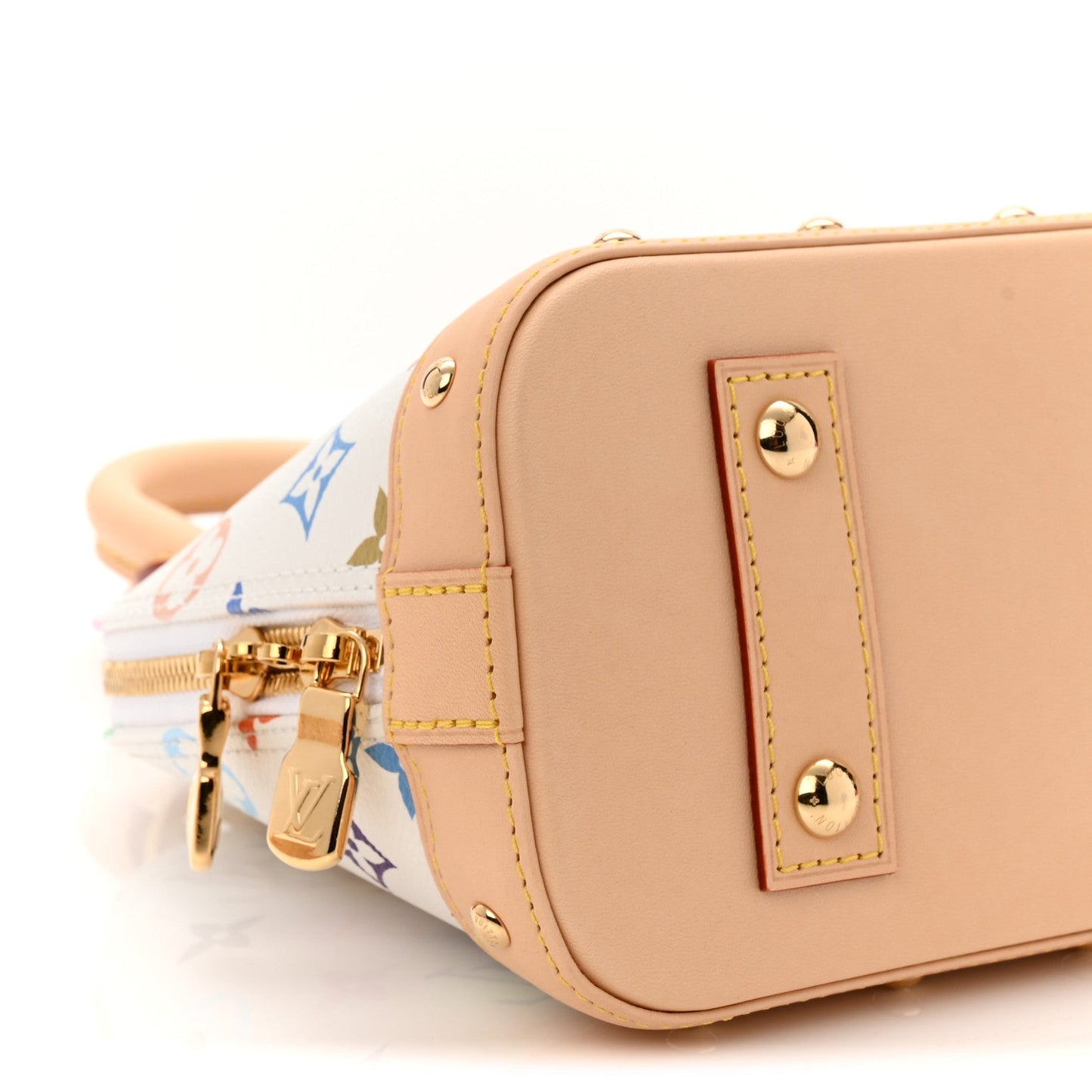 LV x TM Monogram Multicolor Alma BB White