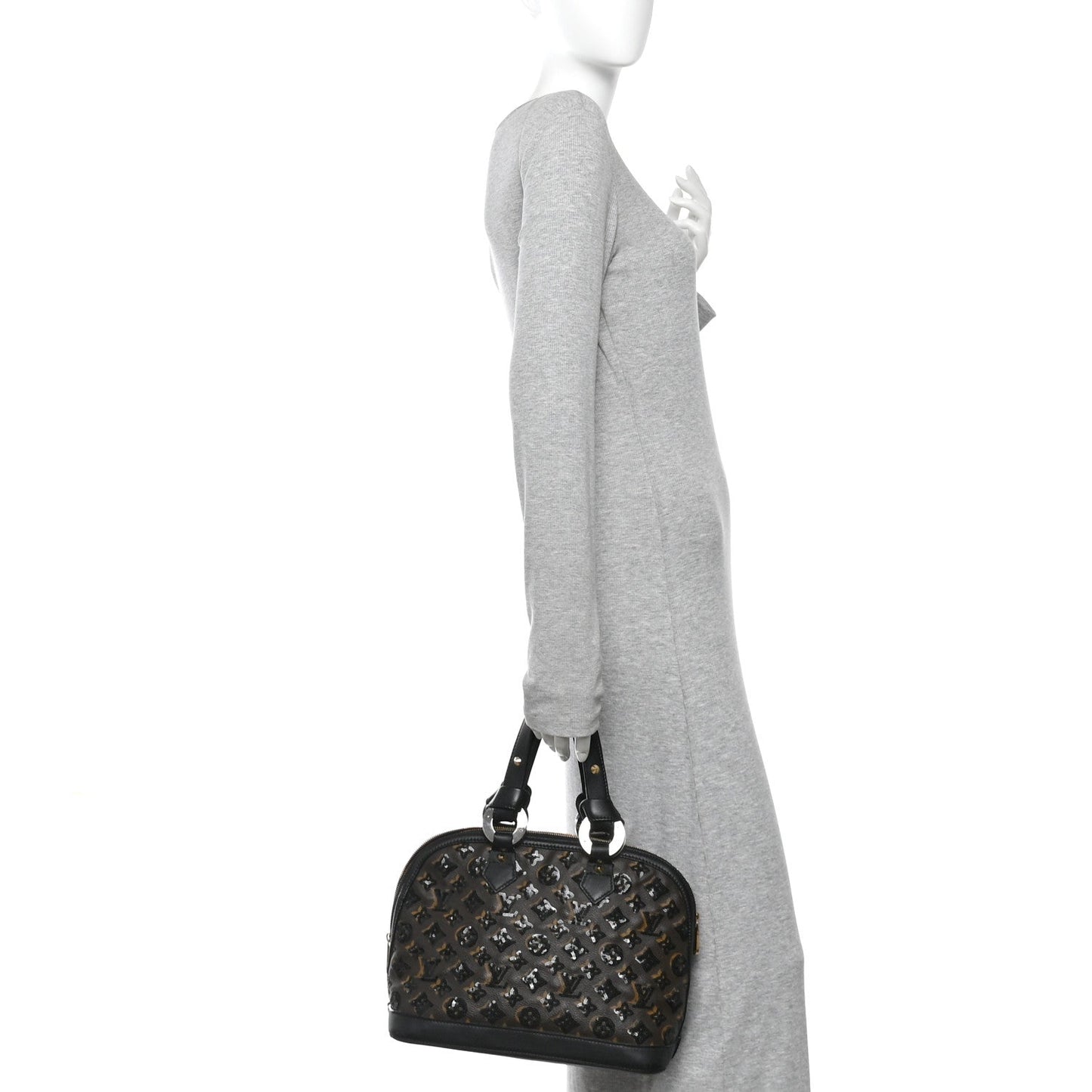 Monogram Sequins Eclipse Alma Black