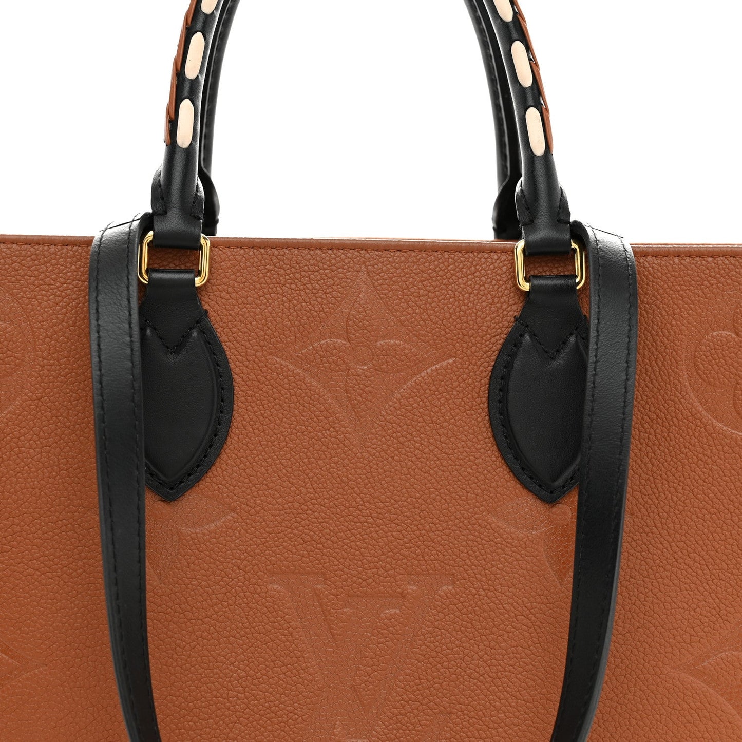 Empreinte Monogram Giant Wild At Heart Onthego MM Caramel