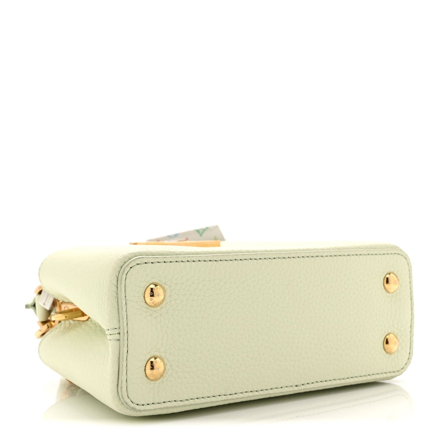 LV X TM Taurillon Mini Capucines Green