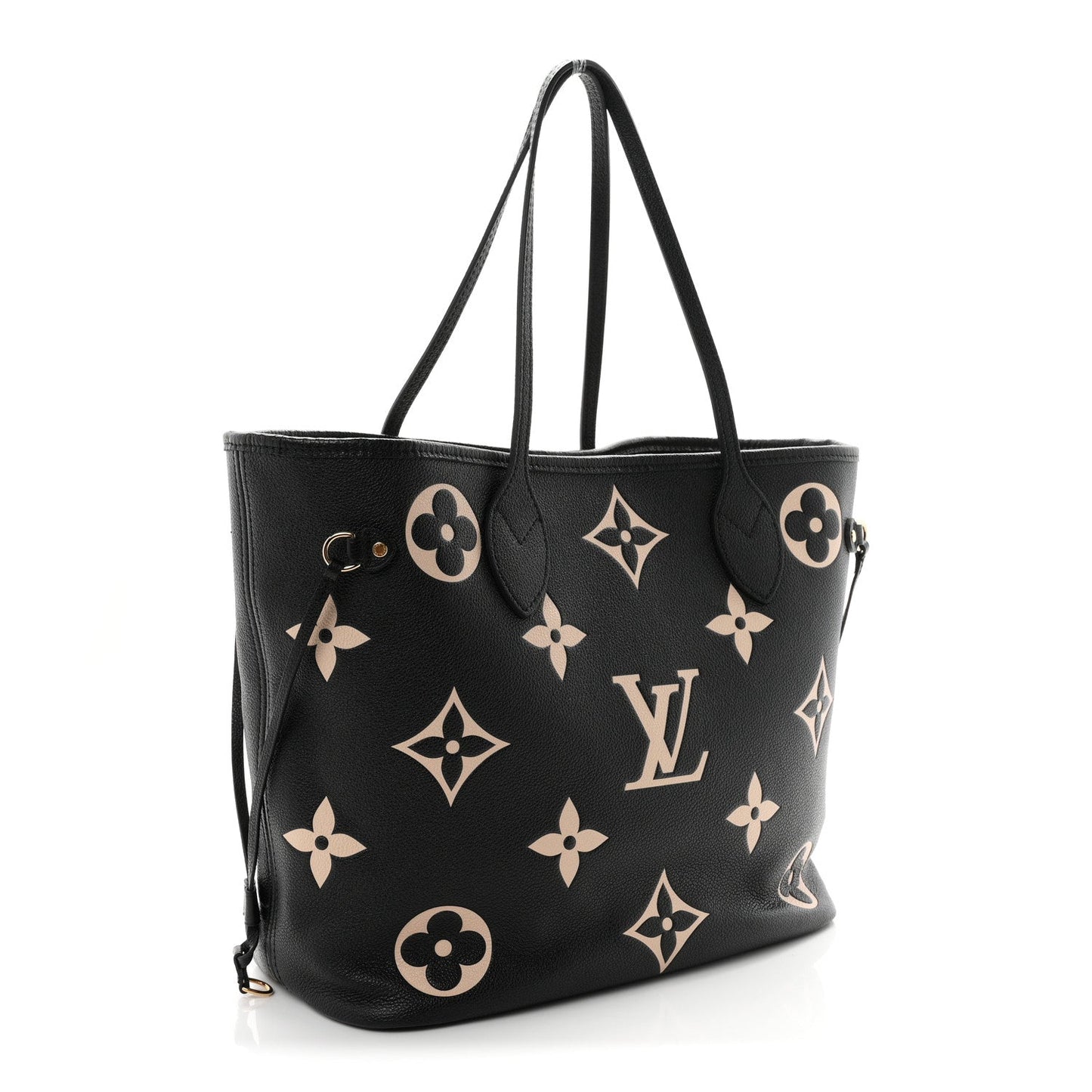 Empreinte Monogram Giant Neverfull MM Black Beige