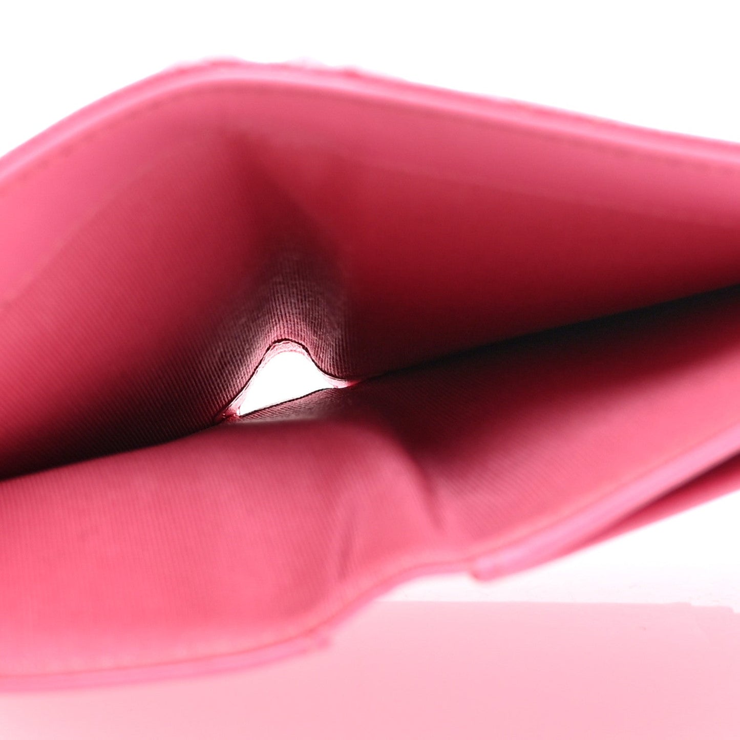Caviar Quilted Medium Flap Wallet Pink