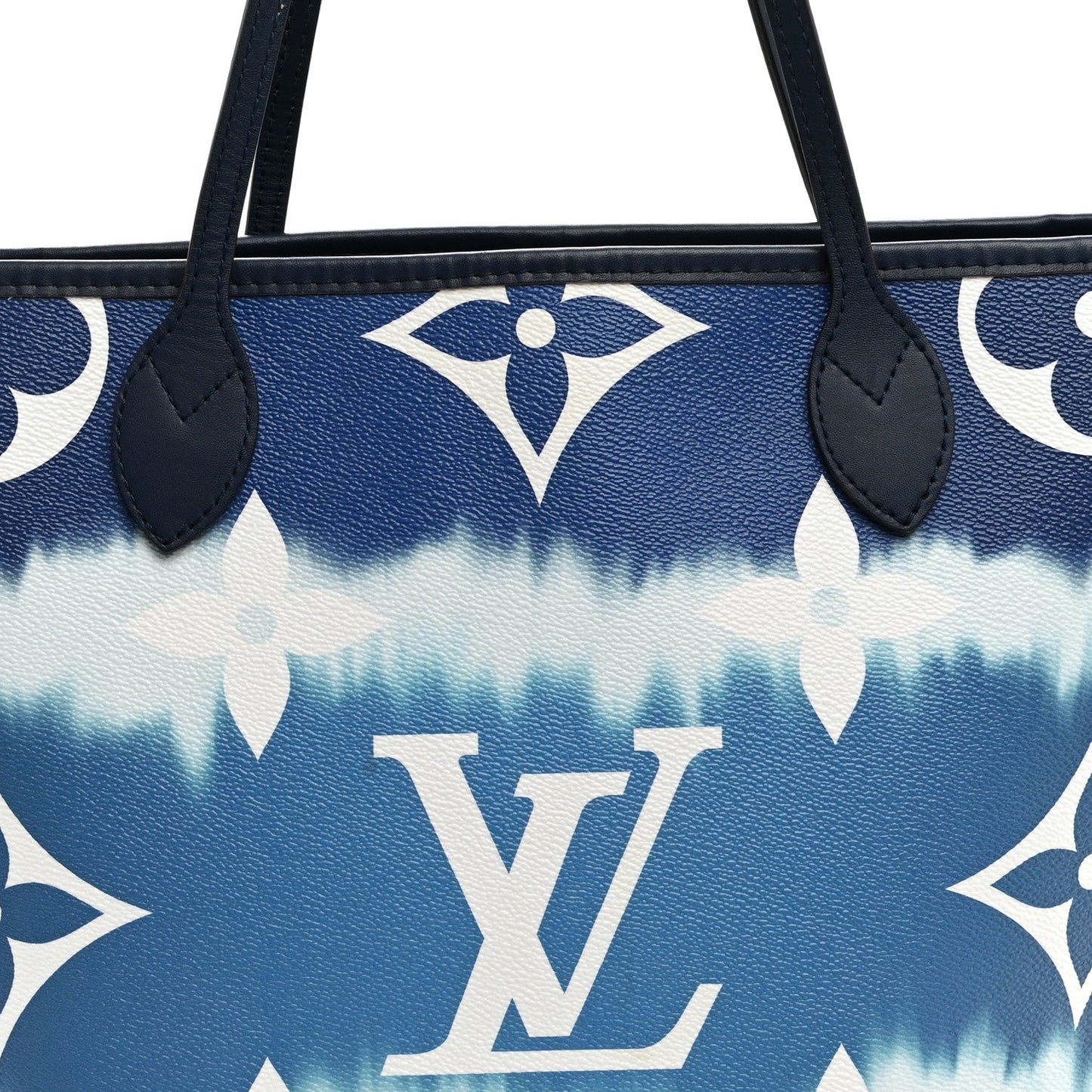 Monogram Escale Neverfull MM Blue