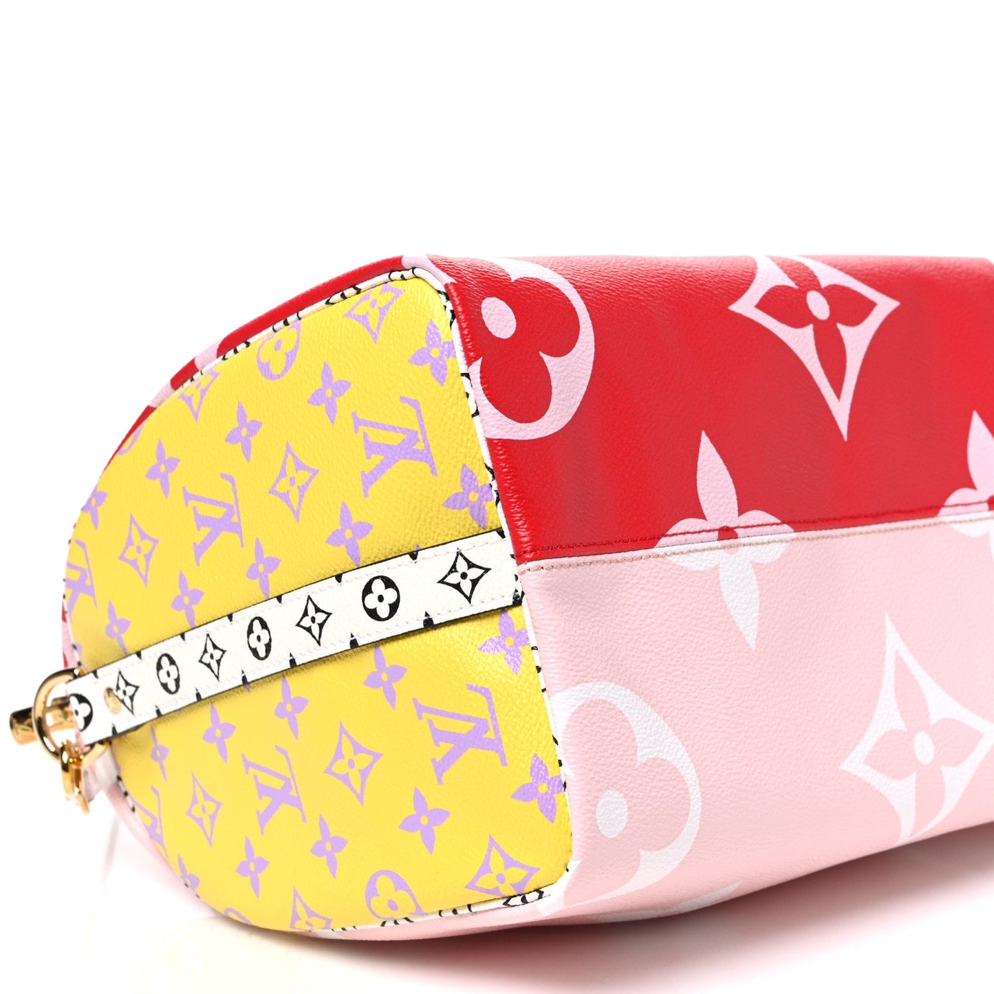 Monogram Giant Speedy Bandouliere 30 Rouge