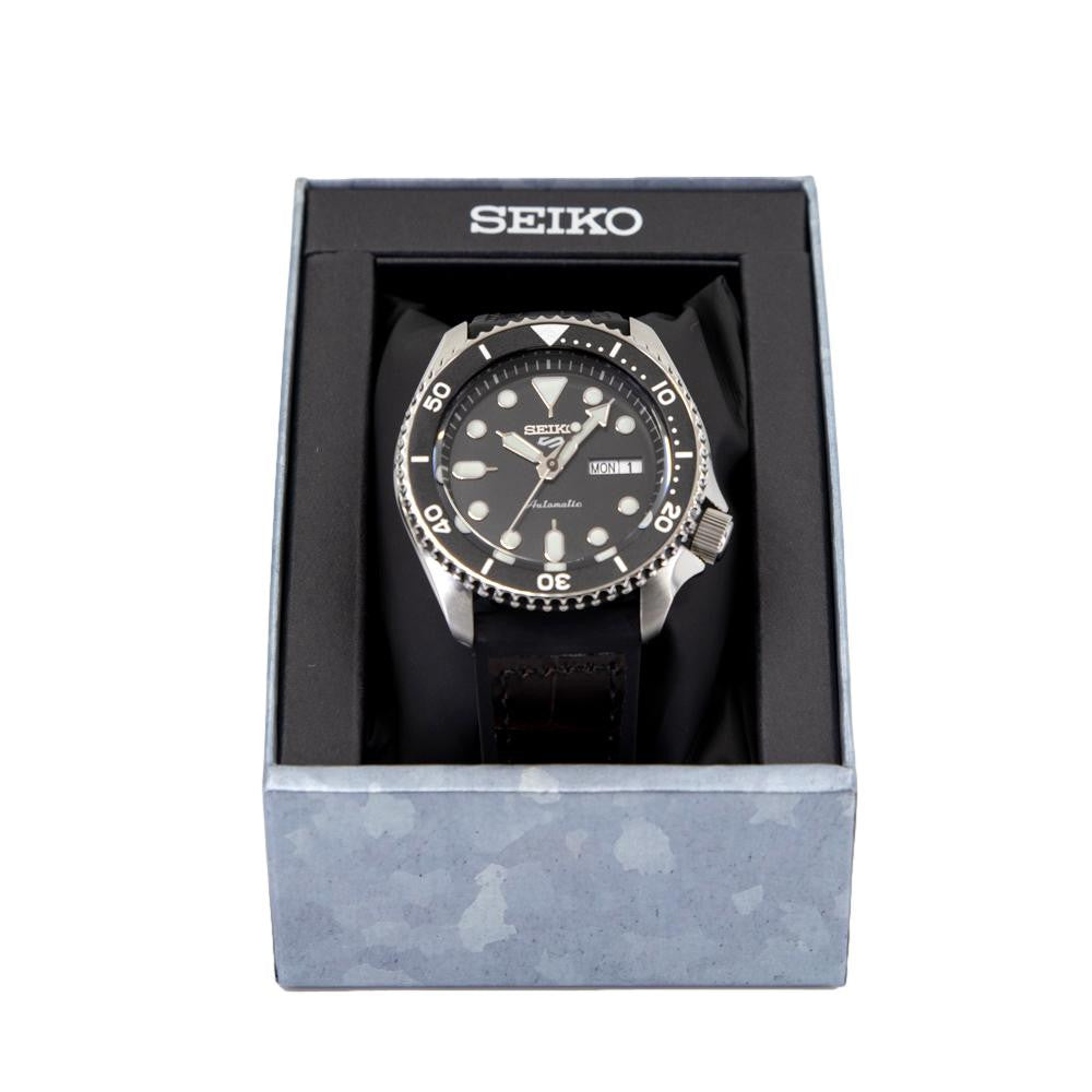 Seiko Men's SRPD55K2 Sports Black Dial Watch