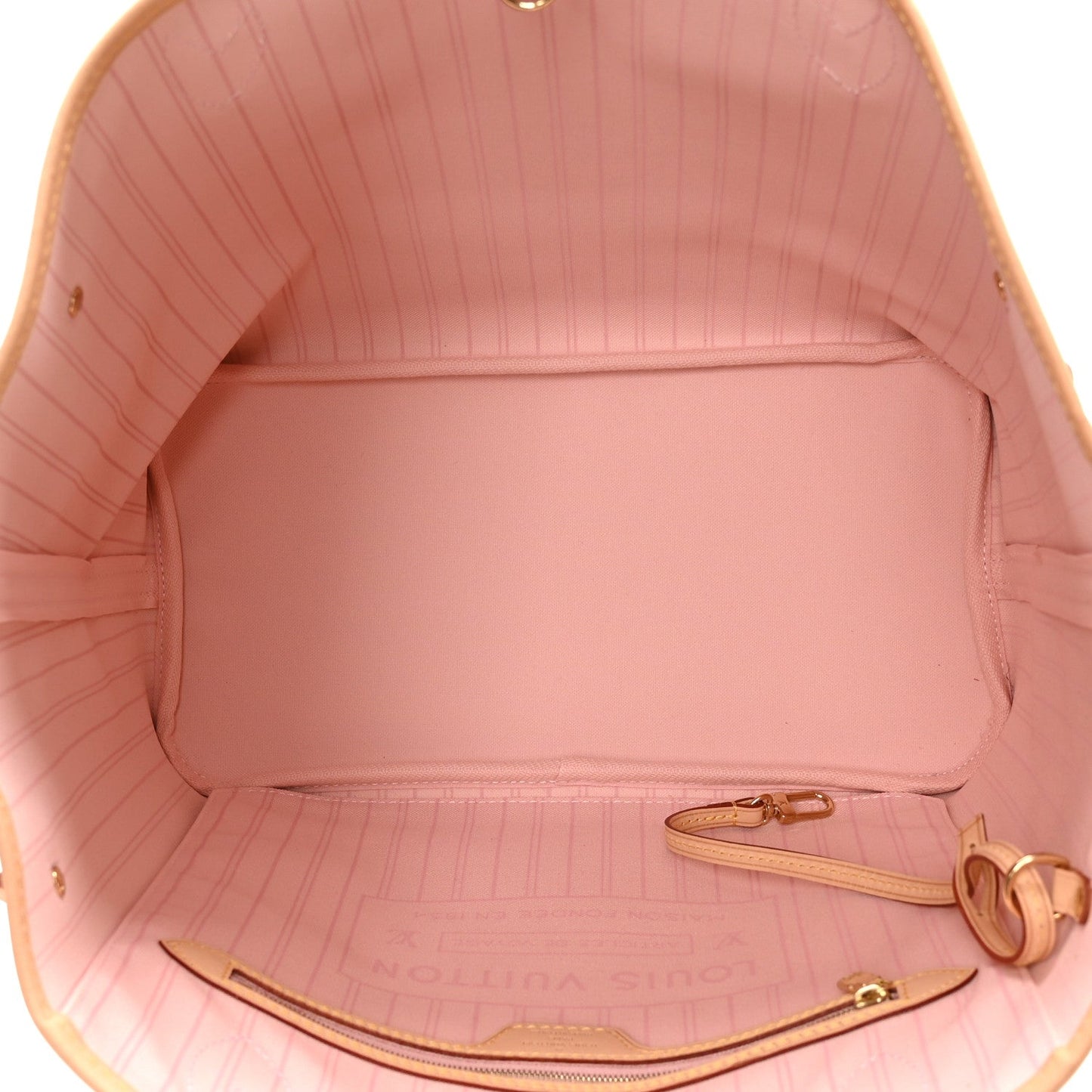 Damier Azur Neo Neverfull MM Rose Ballerine