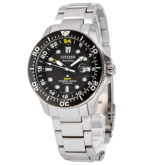 Citizen Men's BJ7110-89E Diver's Eco-Drive GMT Watch