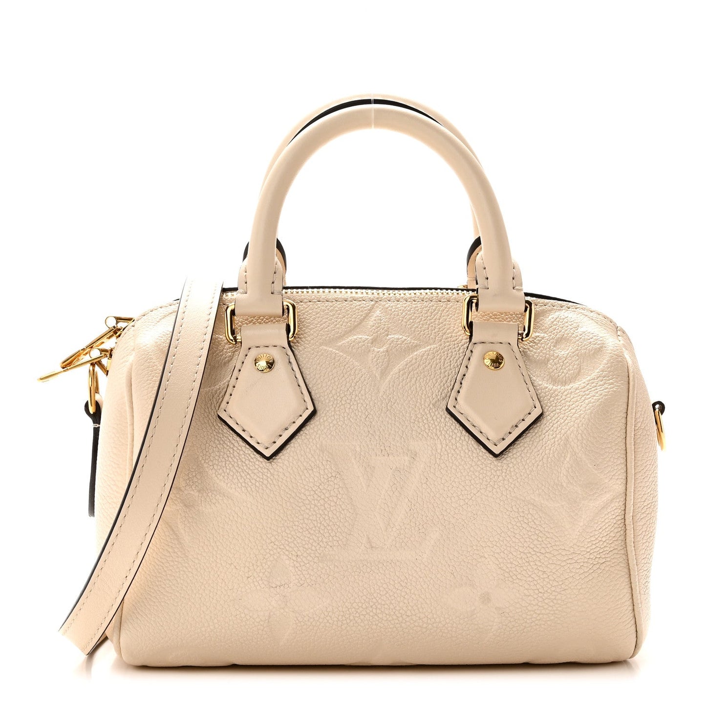Empreinte Monogram Giant Speedy Bandouliere 20 Creme