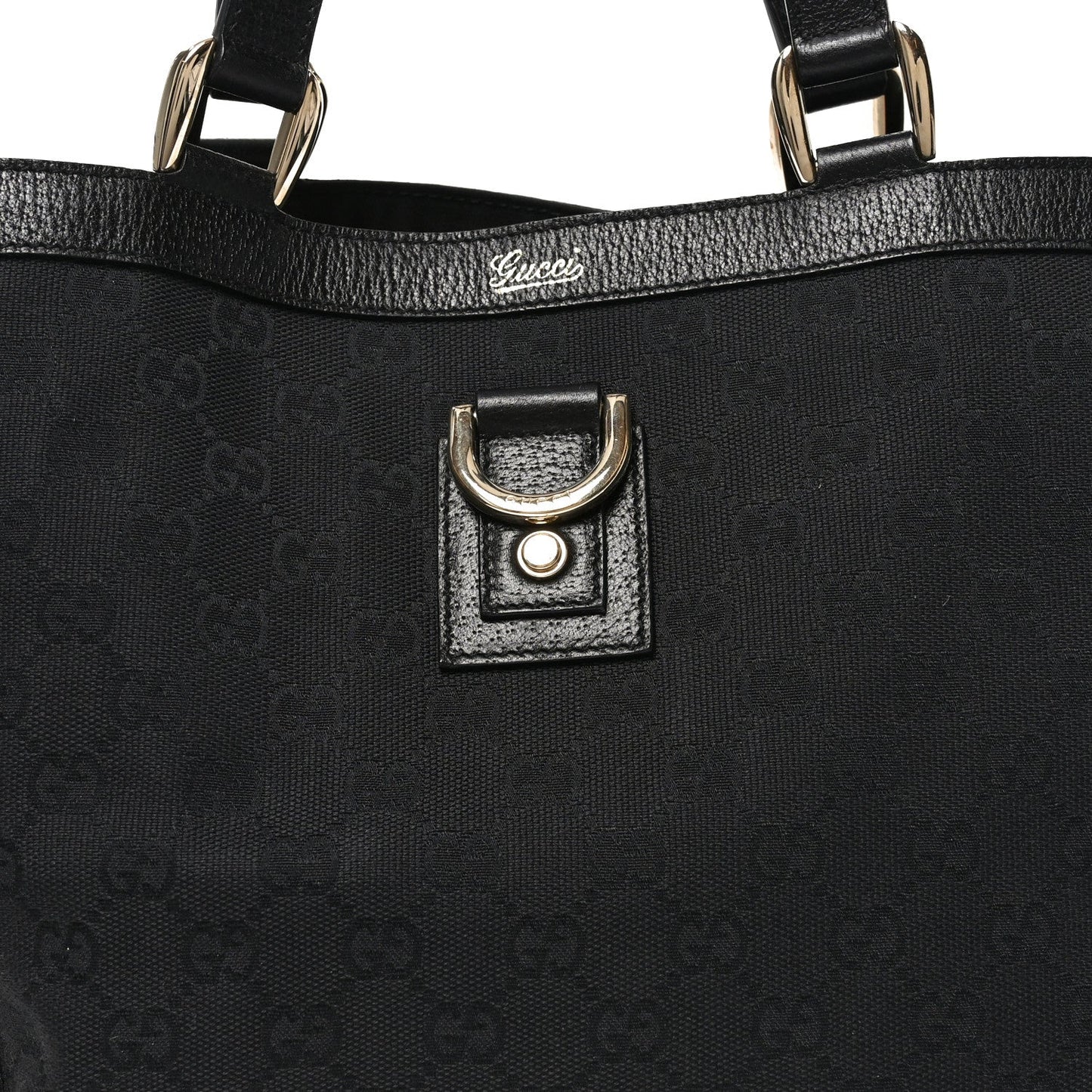 Monogram Small Abbey Tote Black