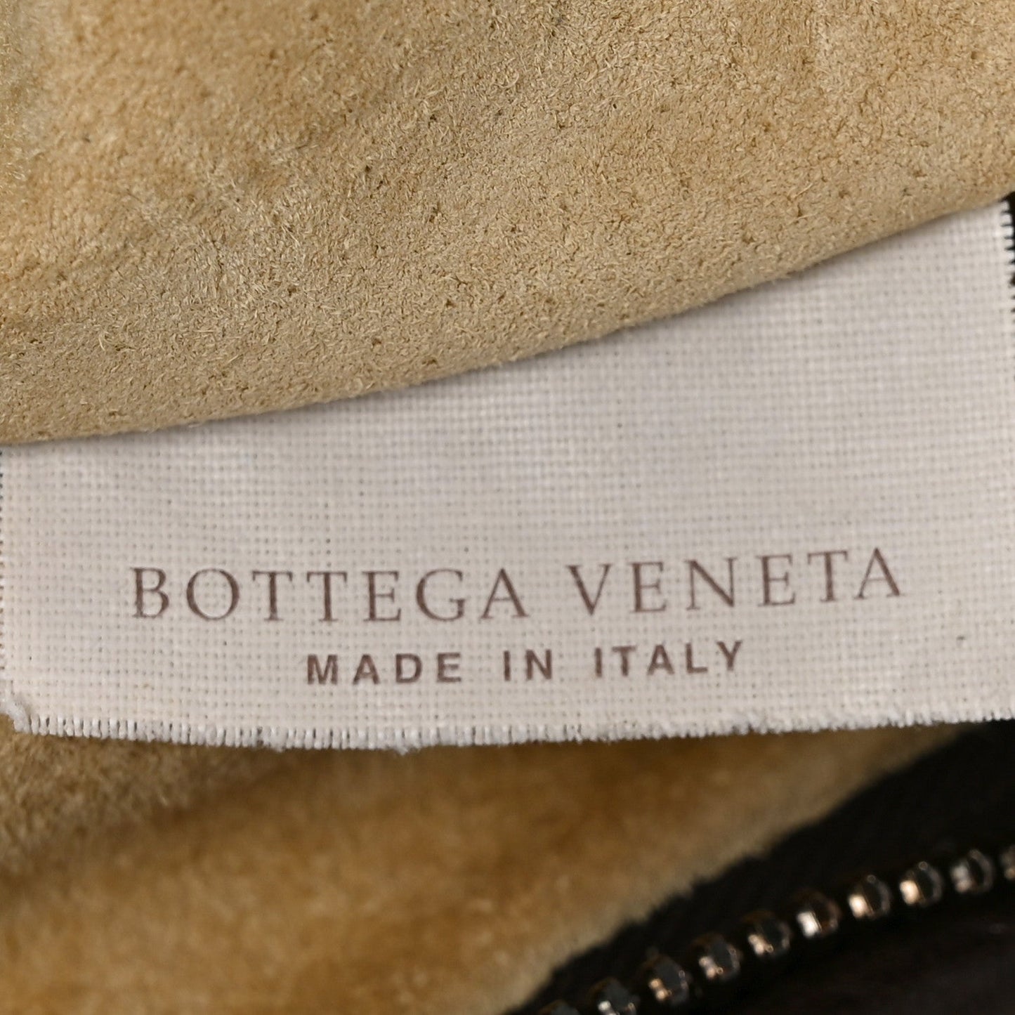 Nappa Intrecciato Large Veneta Hobo Ebano