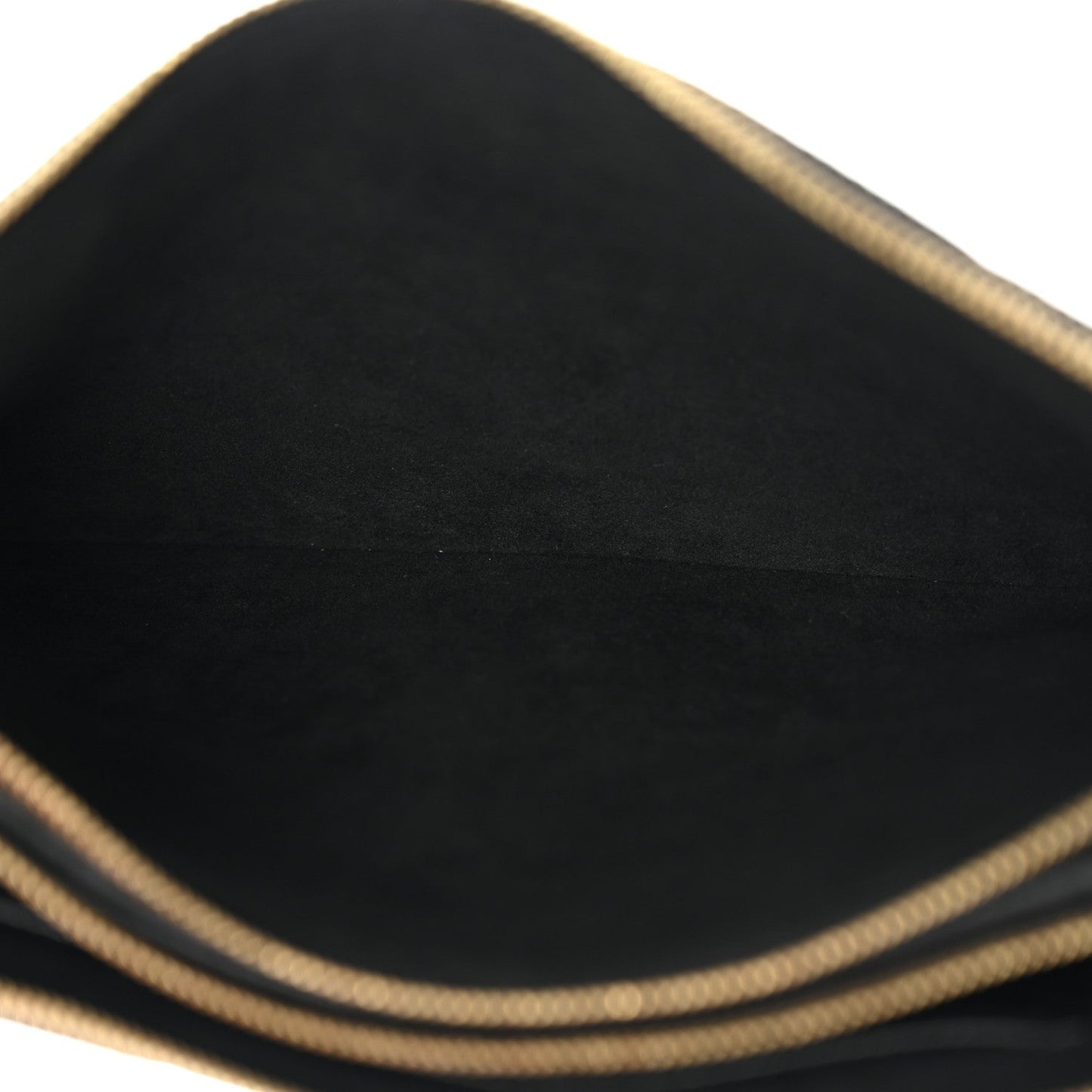 Empreinte Double Zip Pochette Black