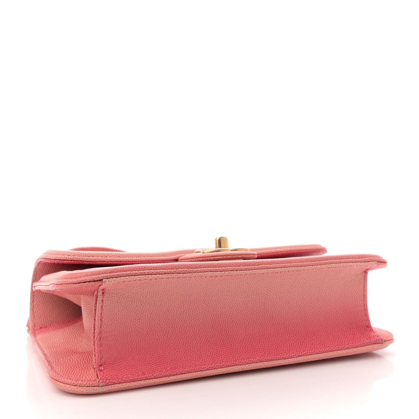Caviar Quilted Small Sunset On The Sea Flap Coral