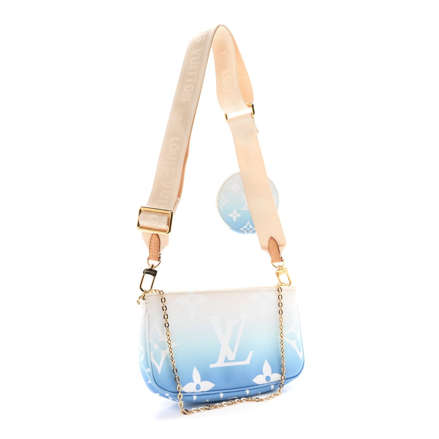 Monogram Giant By The Pool Multi Pochette Accessories Blue