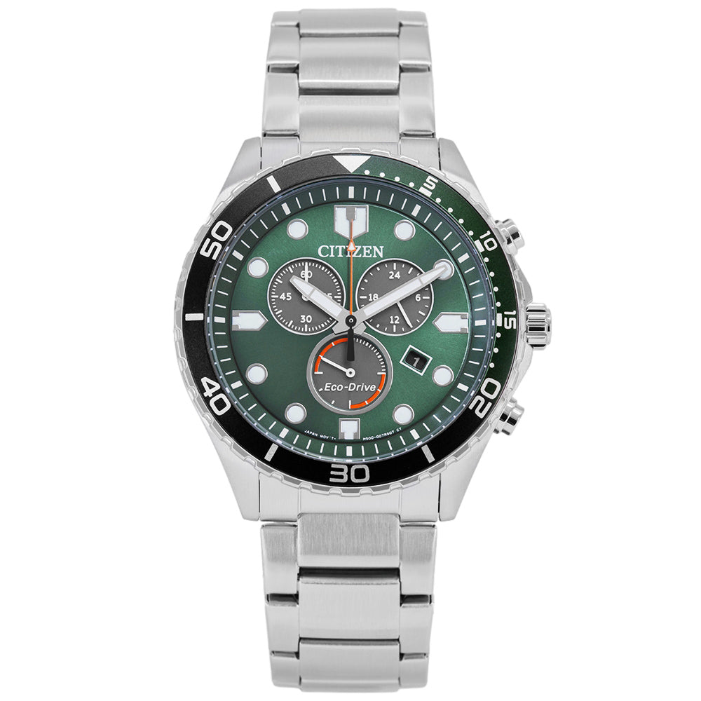 Citizen Men's AT2561-81X Sport Crono 43mm Eco-Drive
