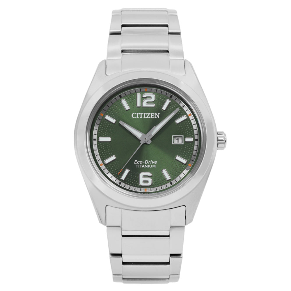 Citizen Men's AW1641-81X Super Titanio 1640 Eco-Drive