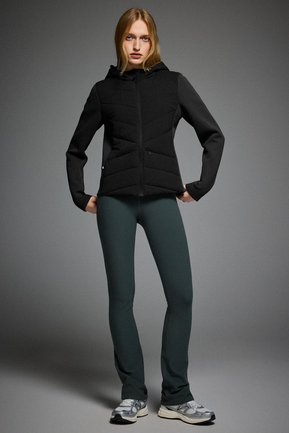 Air-Layer Lightweight Jacket with Hood