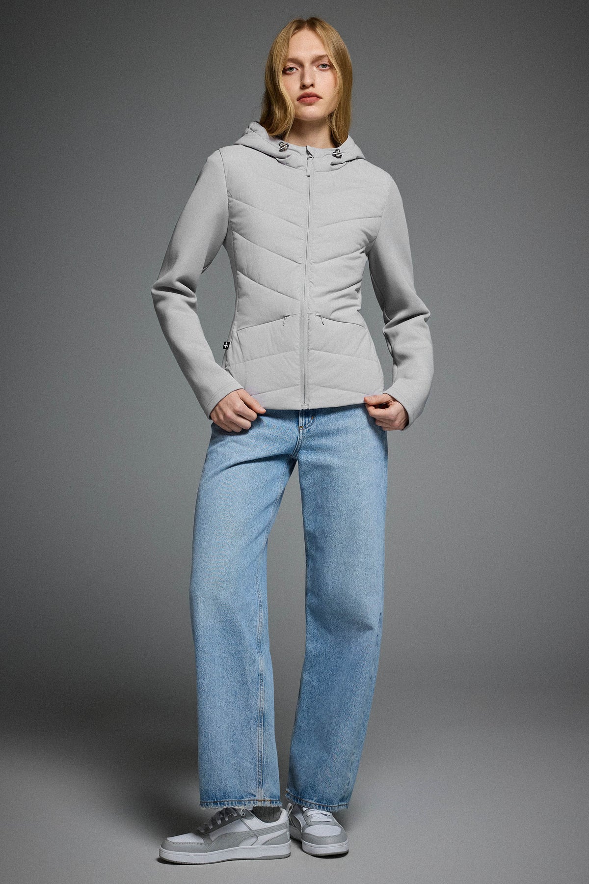 Air-Layer Lightweight Jacket with Hood