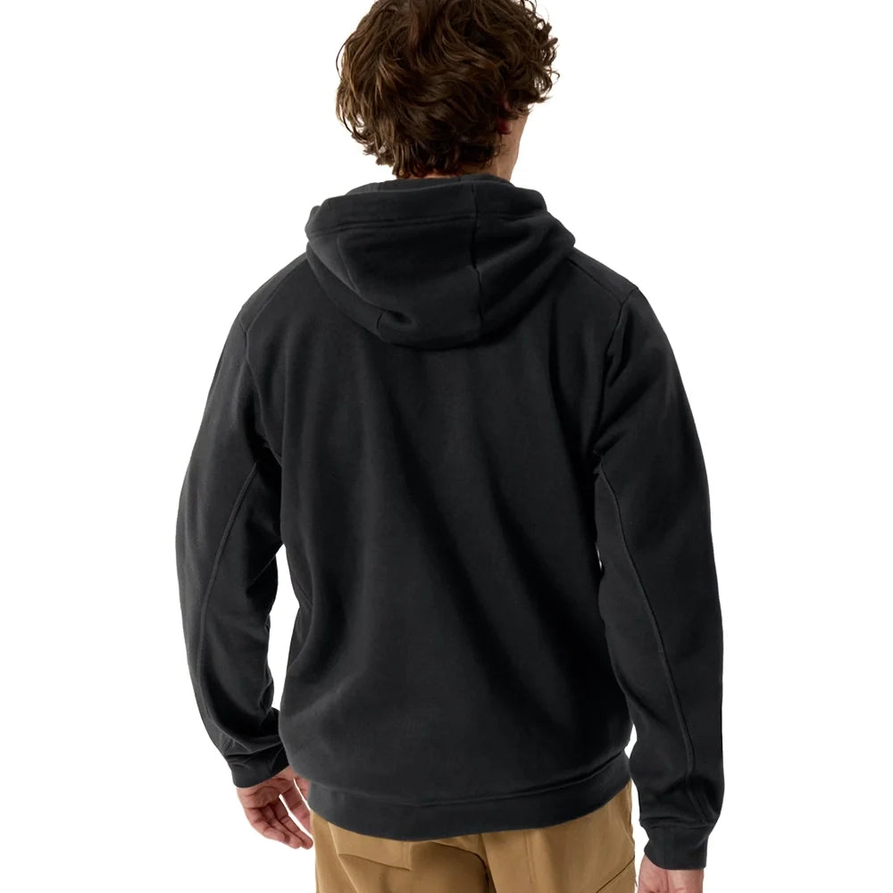 Men's Emblem Fleece Full-Zip Hoody - Black