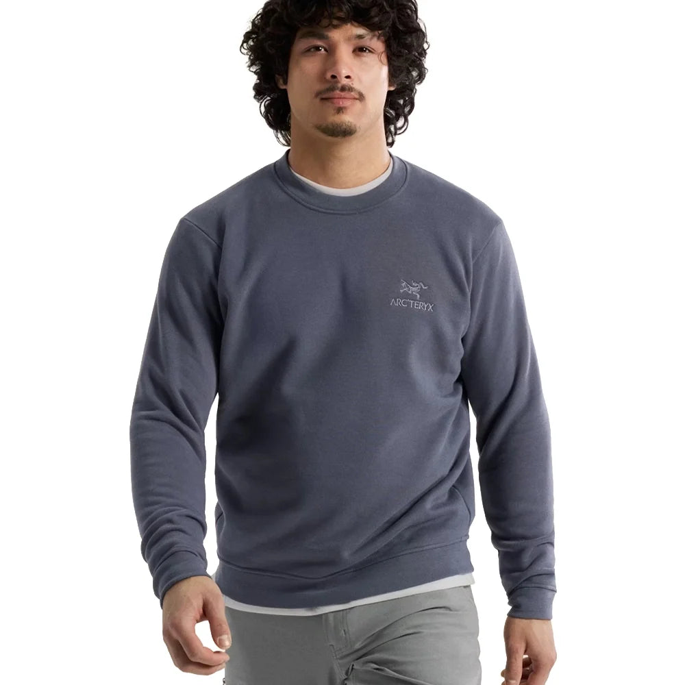 Men's Emblem Fleece Crew - Dark Stratus
