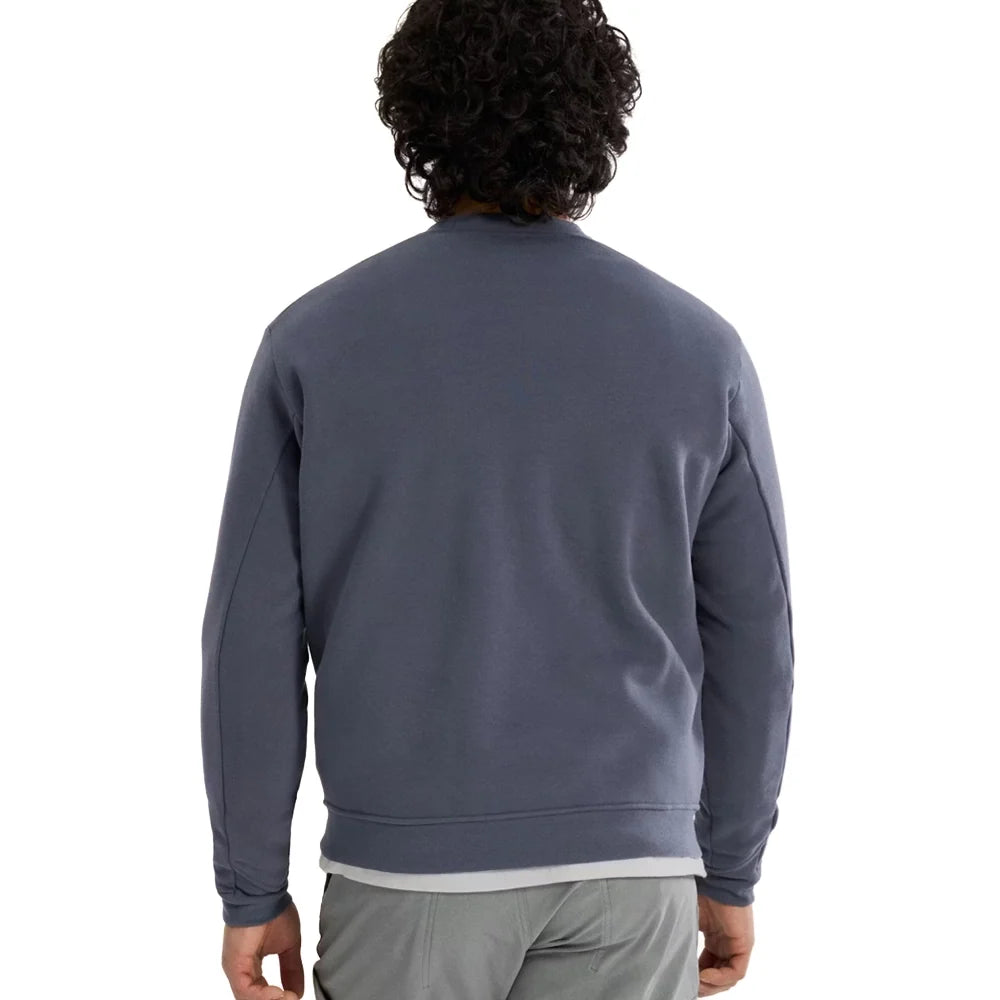 Men's Emblem Fleece Crew - Dark Stratus