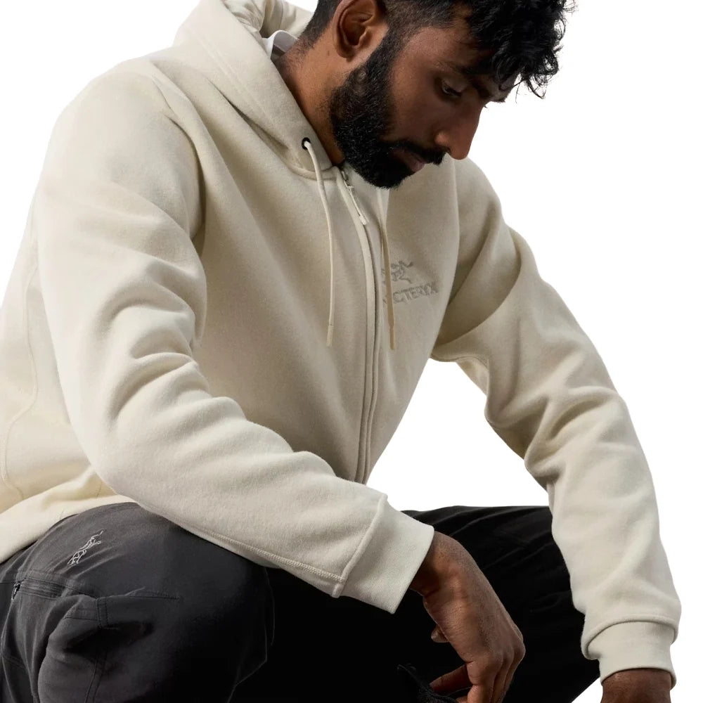 Men's Emblem Fleece Full-Zip Hoody - Sea Salt