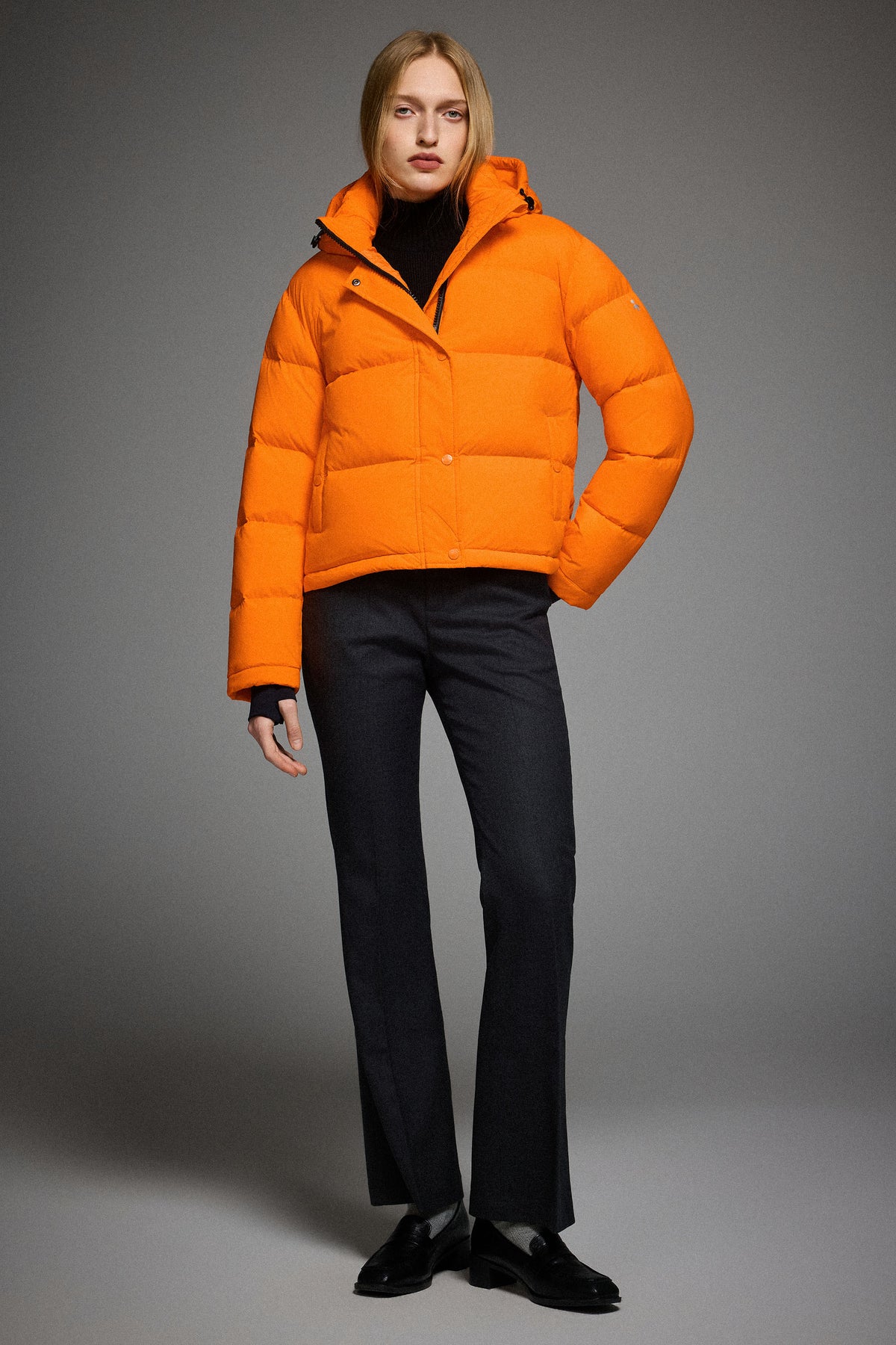 Puff-O® Cropped Down Puffer Jacket